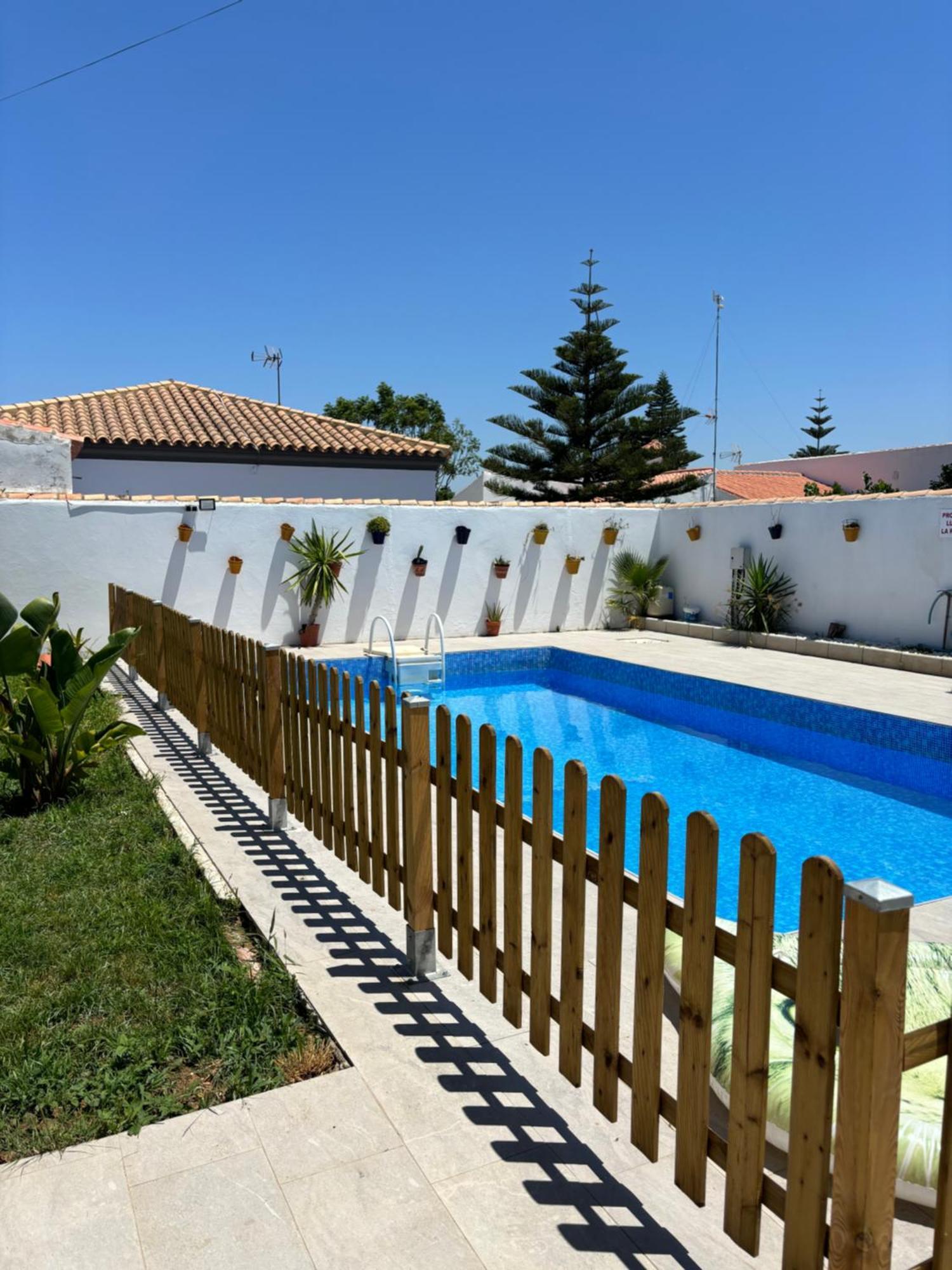 Fantastico Chalet Con Piscina 2 Km De La Barrosa Chiclana de la Frontera Exterior foto